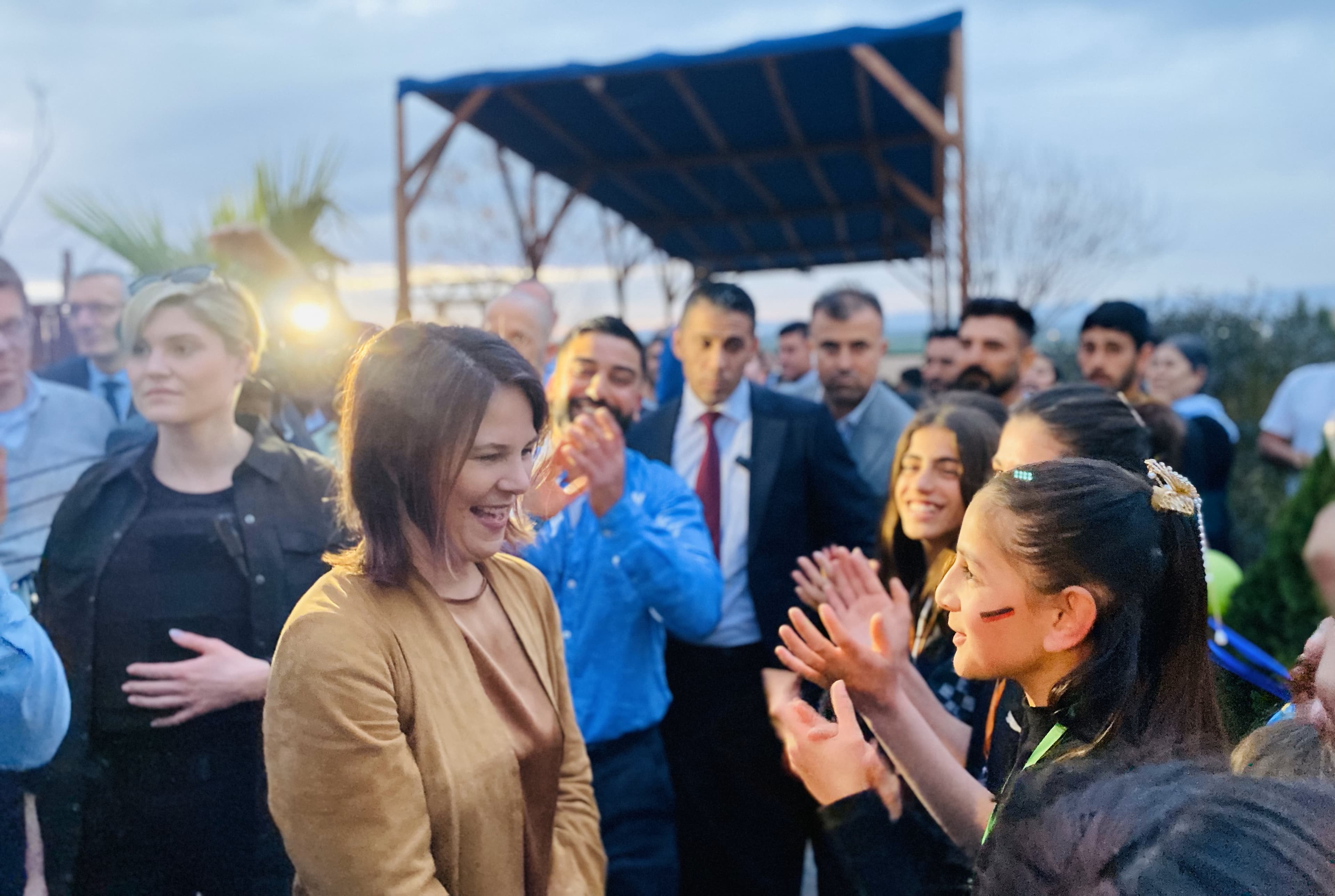Annalena Baerbock's Inspiring Visit to Our Bridge Orphanage School in Iraq